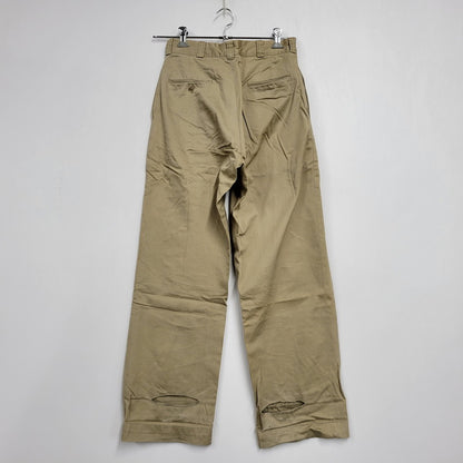 【現状渡し品】【メンズ】 US ARMY ユーエスアーミー RAPID ZIP CHINO TROUSERS チノ トラウザーズ チノパン パンツ 157-260508-as-08-izu カラー：ベージュ 万代Net店