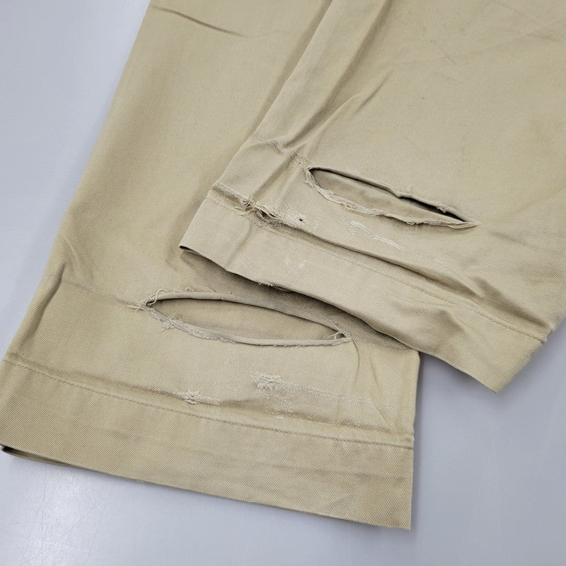 【現状渡し品】【メンズ】 US ARMY ユーエスアーミー RAPID ZIP CHINO TROUSERS チノ トラウザーズ チノパン パンツ 157-260508-as-08-izu カラー：ベージュ 万代Net店