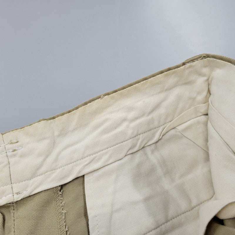 【現状渡し品】【メンズ】 US ARMY ユーエスアーミー RAPID ZIP CHINO TROUSERS チノ トラウザーズ チノパン パンツ 157-260508-as-08-izu カラー：ベージュ 万代Net店