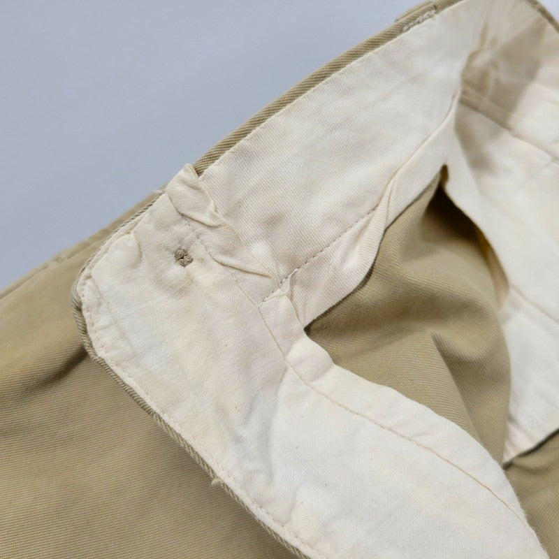 【現状渡し品】【メンズ】 US ARMY ユーエスアーミー RAPID ZIP CHINO TROUSERS チノ トラウザーズ チノパン パンツ 157-260508-as-08-izu カラー：ベージュ 万代Net店