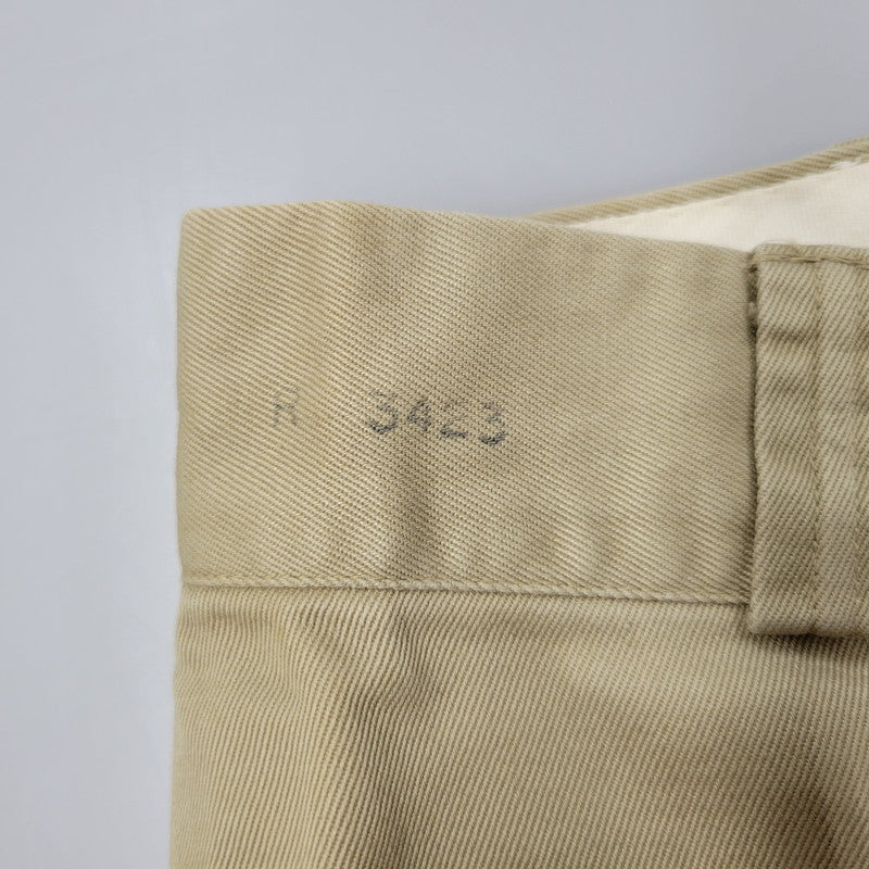 【現状渡し品】【メンズ】 US ARMY ユーエスアーミー RAPID ZIP CHINO TROUSERS チノ トラウザーズ チノパン パンツ 157-260508-as-08-izu カラー：ベージュ 万代Net店