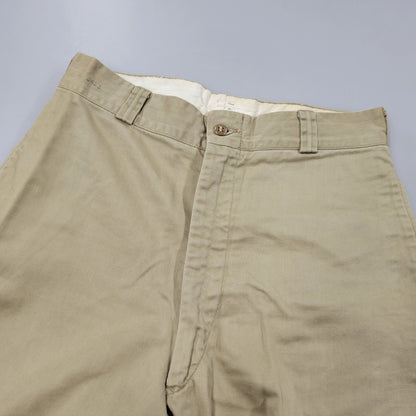 【現状渡し品】【メンズ】 US ARMY ユーエスアーミー RAPID ZIP CHINO TROUSERS チノ トラウザーズ チノパン パンツ 157-260508-as-08-izu カラー：ベージュ 万代Net店