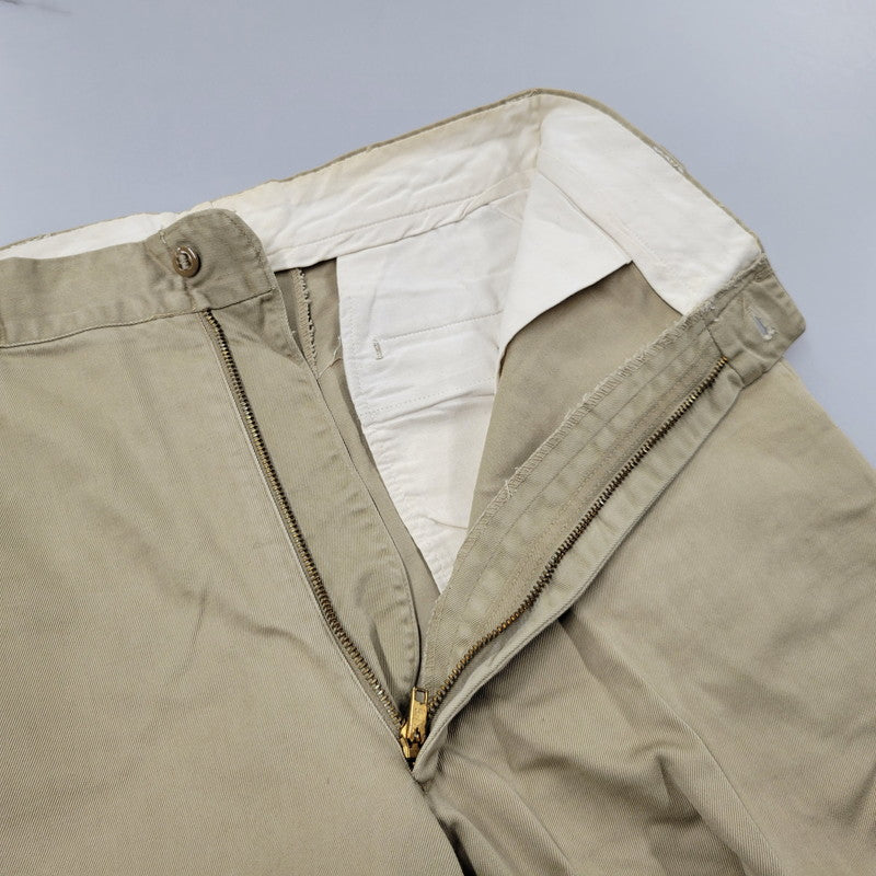 【現状渡し品】【メンズ】 US ARMY ユーエスアーミー RAPID ZIP CHINO TROUSERS チノ トラウザーズ チノパン パンツ 157-260508-as-08-izu カラー：ベージュ 万代Net店