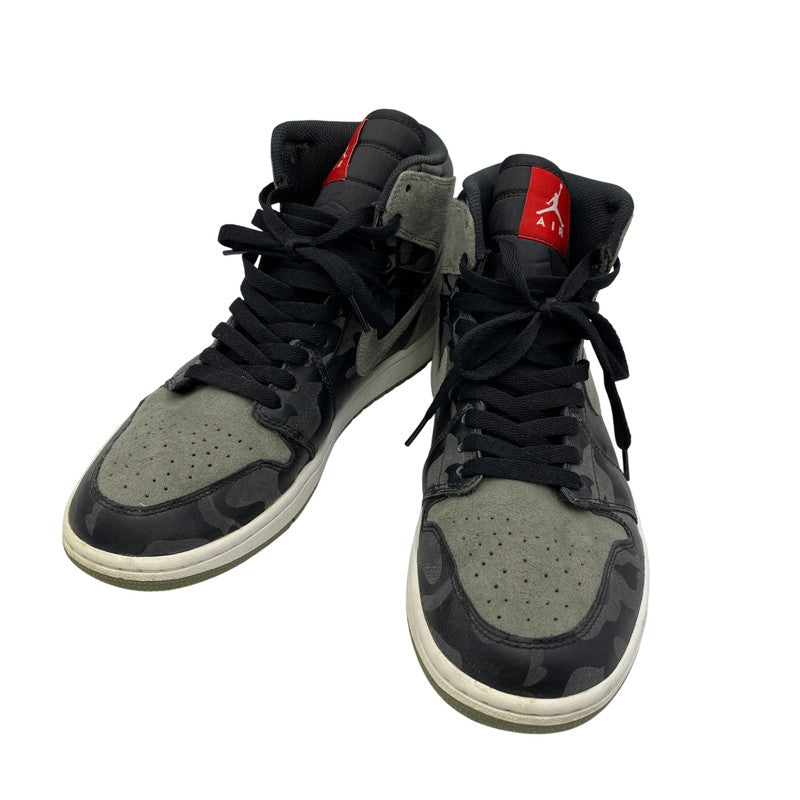 【中古品】【メンズ】 NIKE ナイキ AIR JORDAN 1 RETRO HIGH PREM AA3993-034 エアジョーダン1 レトロ ハイ プレミアム スニーカー シューズ 靴 160-260511-as-15-izu サイズ：28cm カラー：BLACK/BLACK-DARK STUCCO-WHITE 万代Net店