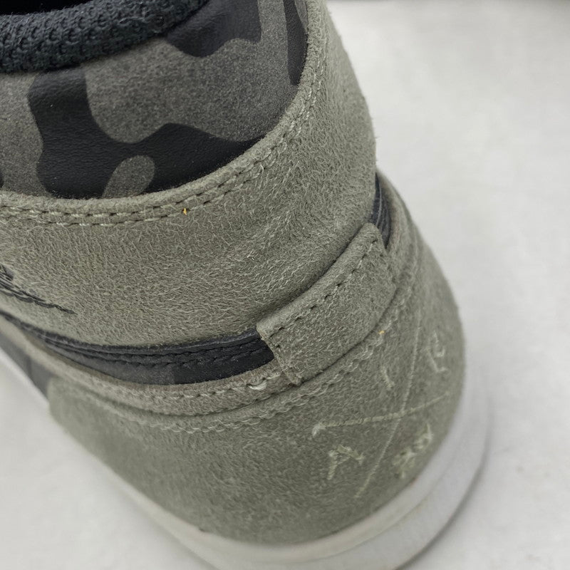 【中古品】【メンズ】 NIKE ナイキ AIR JORDAN 1 RETRO HIGH PREM AA3993-034 エアジョーダン1 レトロ ハイ プレミアム スニーカー シューズ 靴 160-260511-as-15-izu サイズ：28cm カラー：BLACK/BLACK-DARK STUCCO-WHITE 万代Net店