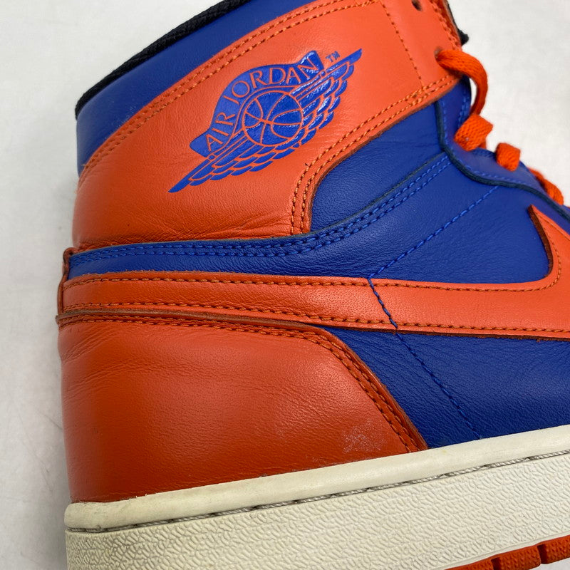 【中古品】【メンズ】 NIKE ナイキ AIR JORDAN 1 RETRO HIGH OG 555088-407 エアジョーダン 1 レトロ ハイ OG スニーカー シューズ 靴 160-260511-as-17-izu サイズ：32cm カラー：GAME ROYAL/TEAM ORANGE-GAME ROYAL 万代Net店