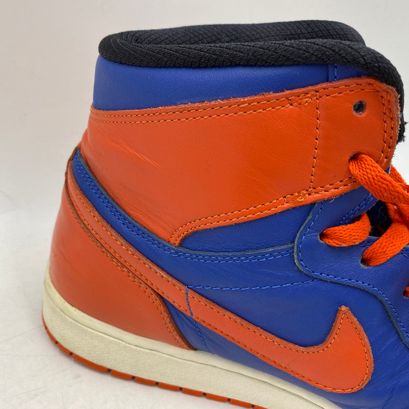 【中古品】【メンズ】 NIKE ナイキ AIR JORDAN 1 RETRO HIGH OG 555088-407 エアジョーダン 1 レトロ ハイ OG スニーカー シューズ 靴 160-260511-as-17-izu サイズ：32cm カラー：GAME ROYAL/TEAM ORANGE-GAME ROYAL 万代Net店