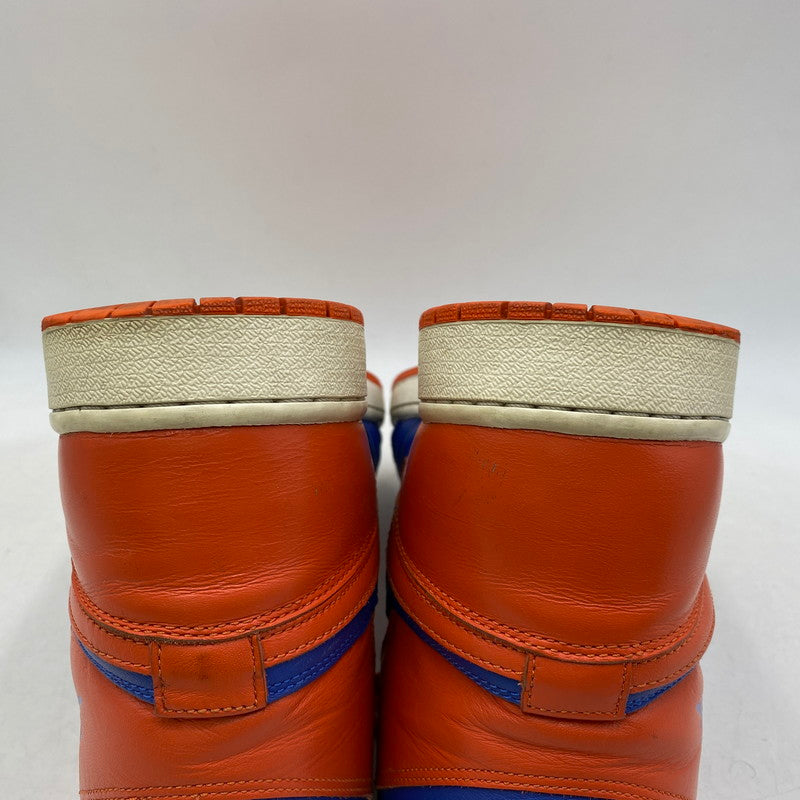 【中古品】【メンズ】 NIKE ナイキ AIR JORDAN 1 RETRO HIGH OG 555088-407 エアジョーダン 1 レトロ ハイ OG スニーカー シューズ 靴 160-260511-as-17-izu サイズ：32cm カラー：GAME ROYAL/TEAM ORANGE-GAME ROYAL 万代Net店
