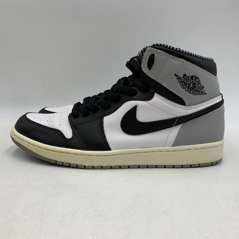 【中古品】【メンズ】 NIKE ナイキ AIR JORDAN 1 RETRO HIGH OG 555088-104 エアジョーダン1 レトロ ハイ OG スニーカー シューズ 靴 160-260511-as-05-izu サイズ：31cm カラー：WHITE/BLACK-WOLF GREY 万代Net店