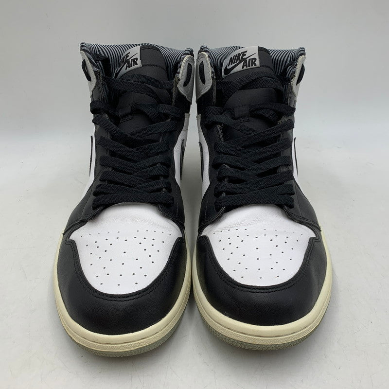 【中古品】【メンズ】 NIKE ナイキ AIR JORDAN 1 RETRO HIGH OG 555088-104 エアジョーダン1 レトロ ハイ OG スニーカー シューズ 靴 160-260511-as-05-izu サイズ：31cm カラー：WHITE/BLACK-WOLF GREY 万代Net店