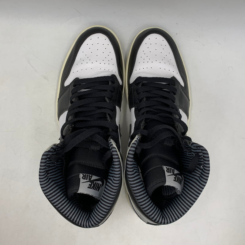 【中古品】【メンズ】 NIKE ナイキ AIR JORDAN 1 RETRO HIGH OG 555088-104 エアジョーダン1 レトロ ハイ OG スニーカー シューズ 靴 160-260511-as-05-izu サイズ：31cm カラー：WHITE/BLACK-WOLF GREY 万代Net店