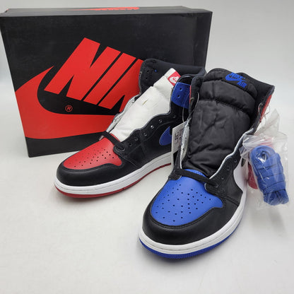 【中古美品】【メンズ】 NIKE ナイキ 555088-026 AIR JORDAN エア ジョーダン 1 RETRO HIGH レトロ ハイ TOP 3 スニーカー シューズ 靴 160-260508-ya-09-izu サイズ：27.5cm カラー：Black / Varsity Red / Varsity Royal 万代Net店