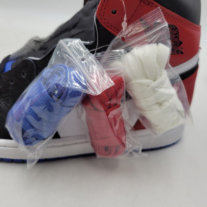 【中古美品】【メンズ】 NIKE ナイキ 555088-026 AIR JORDAN エア ジョーダン 1 RETRO HIGH レトロ ハイ TOP 3 スニーカー シューズ 靴 160-260508-ya-09-izu サイズ：27.5cm カラー：Black / Varsity Red / Varsity Royal 万代Net店