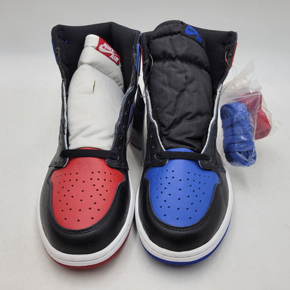 【中古美品】【メンズ】 NIKE ナイキ 555088-026 AIR JORDAN エア ジョーダン 1 RETRO HIGH レトロ ハイ TOP 3 スニーカー シューズ 靴 160-260508-ya-09-izu サイズ：27.5cm カラー：Black / Varsity Red / Varsity Royal 万代Net店