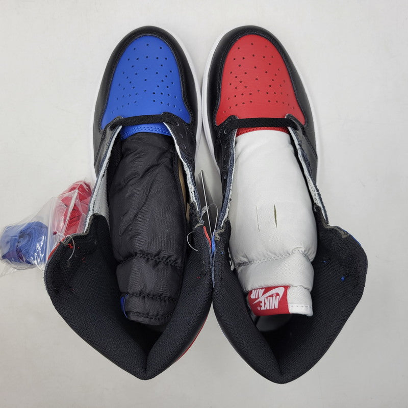 【中古美品】【メンズ】 NIKE ナイキ 555088-026 AIR JORDAN エア ジョーダン 1 RETRO HIGH レトロ ハイ TOP 3 スニーカー シューズ 靴 160-260508-ya-09-izu サイズ：27.5cm カラー：Black / Varsity Red / Varsity Royal 万代Net店