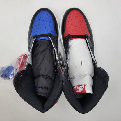 【中古美品】【メンズ】 NIKE ナイキ 555088-026 AIR JORDAN エア ジョーダン 1 RETRO HIGH レトロ ハイ TOP 3 スニーカー シューズ 靴 160-260508-ya-09-izu サイズ：27.5cm カラー：Black / Varsity Red / Varsity Royal 万代Net店