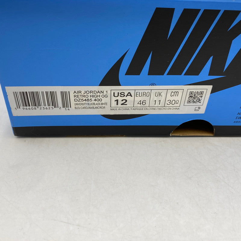 【中古品】【メンズ】 NIKE ナイキ AIR JORDAN 1 RETRO HIGH OG DZ5485-400 エア ジョーダン 1 レトロ ハイ OG スニーカー シューズ 靴 160-260511-as-23-izu サイズ：30cm カラー：UNIVERSITY BLUE/BLACK-WHITE 万代Net店