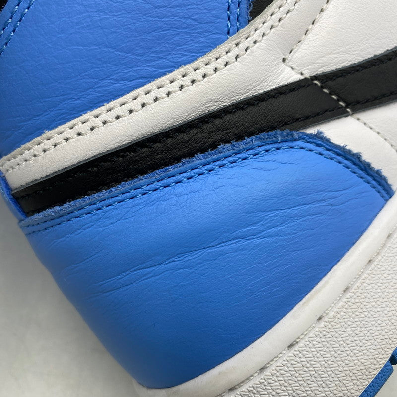 【中古品】【メンズ】 NIKE ナイキ AIR JORDAN 1 RETRO HIGH OG DZ5485-400 エア ジョーダン 1 レトロ ハイ OG スニーカー シューズ 靴 160-260511-as-23-izu サイズ：30cm カラー：UNIVERSITY BLUE/BLACK-WHITE 万代Net店