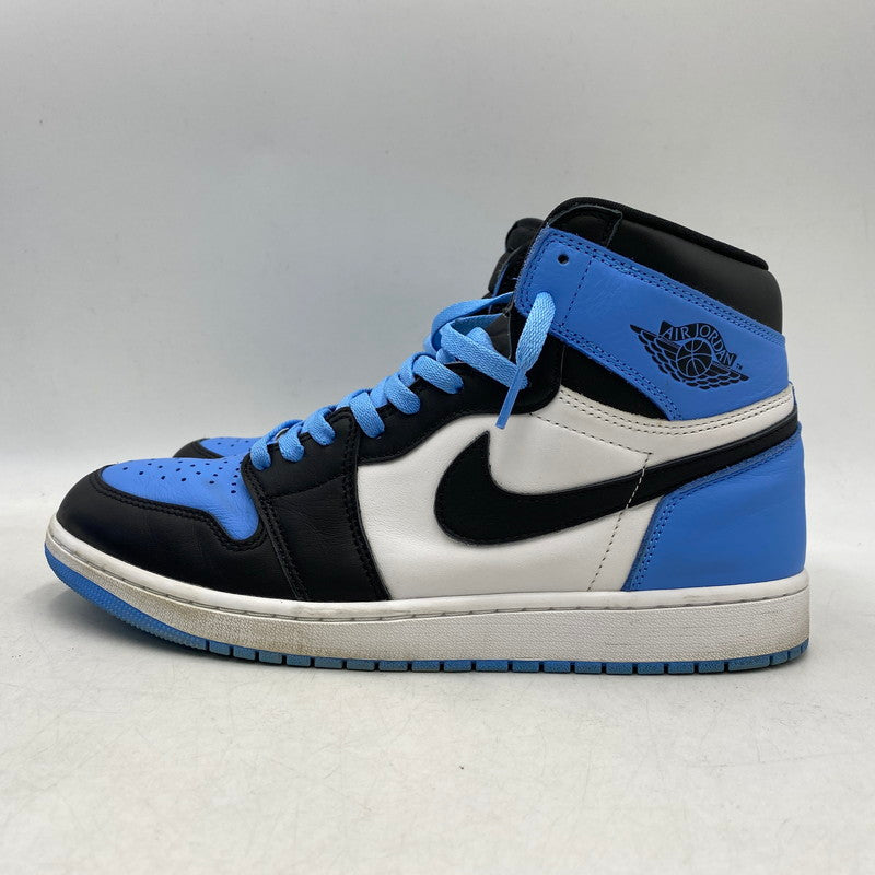 【中古品】【メンズ】 NIKE ナイキ AIR JORDAN 1 RETRO HIGH OG DZ5485-400 エア ジョーダン 1 レトロ ハイ OG スニーカー シューズ 靴 160-260511-as-23-izu サイズ：30cm カラー：UNIVERSITY BLUE/BLACK-WHITE 万代Net店