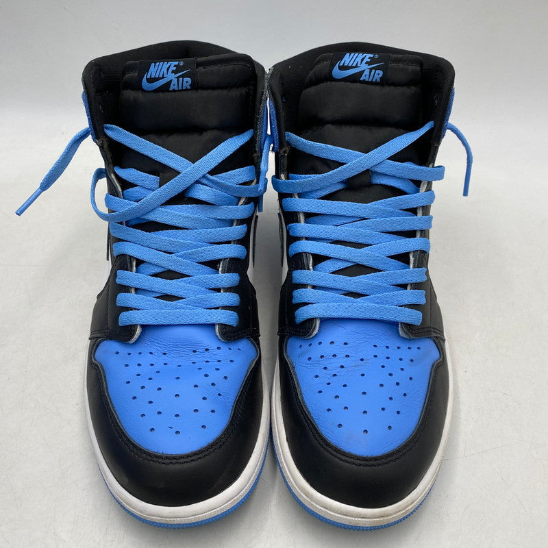 【中古品】【メンズ】 NIKE ナイキ AIR JORDAN 1 RETRO HIGH OG DZ5485-400 エア ジョーダン 1 レトロ ハイ OG スニーカー シューズ 靴 160-260511-as-23-izu サイズ：30cm カラー：UNIVERSITY BLUE/BLACK-WHITE 万代Net店