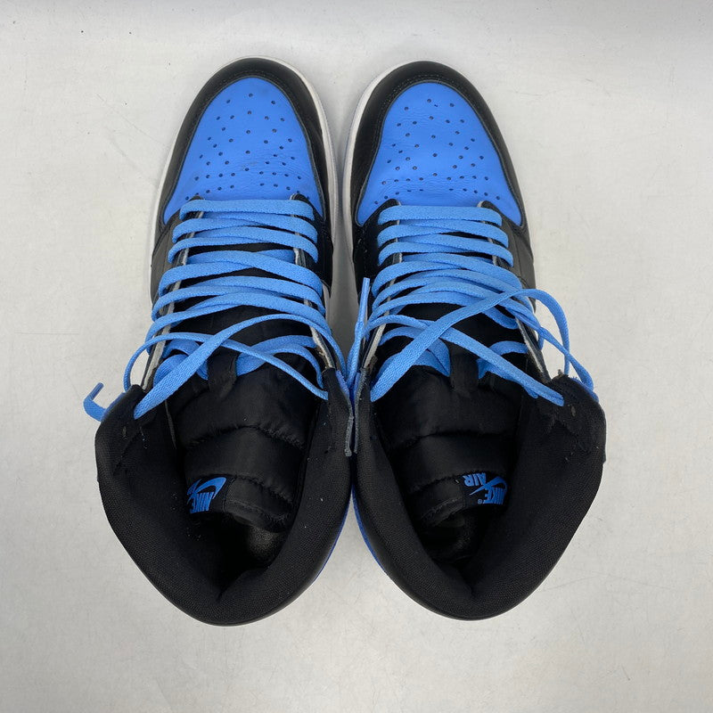 【中古品】【メンズ】 NIKE ナイキ AIR JORDAN 1 RETRO HIGH OG DZ5485-400 エア ジョーダン 1 レトロ ハイ OG スニーカー シューズ 靴 160-260511-as-23-izu サイズ：30cm カラー：UNIVERSITY BLUE/BLACK-WHITE 万代Net店
