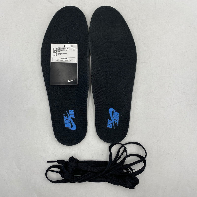 【中古品】【メンズ】 NIKE ナイキ AIR JORDAN 1 RETRO HIGH OG DZ5485-400 エア ジョーダン 1 レトロ ハイ OG スニーカー シューズ 靴 160-260511-as-23-izu サイズ：30cm カラー：UNIVERSITY BLUE/BLACK-WHITE 万代Net店