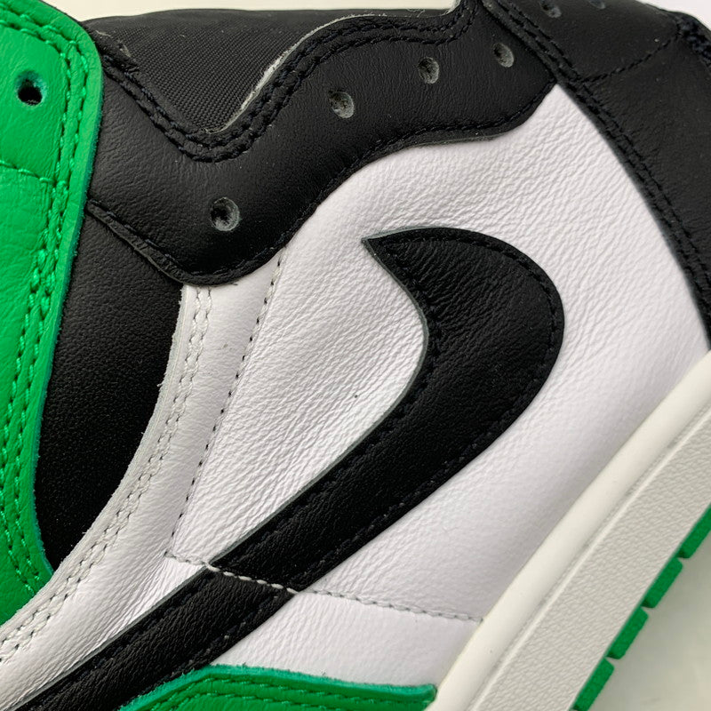 【中古美品】【メンズ】 NIKE ナイキ DZ5485-031 AIR JORDAN エアジョーダン 1 RETRO HIGH OG レトロ ハイ オージー スニーカー シューズ 靴 160-260510-ya-09-izu サイズ：29.5cm カラー：Black / Lucky Green / White 万代Net店