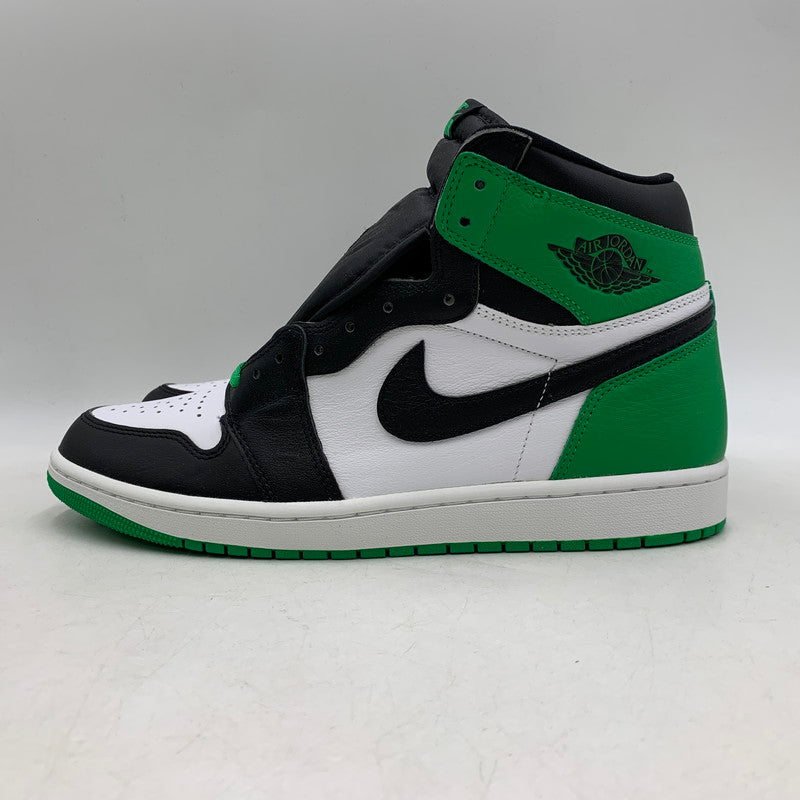 【中古美品】【メンズ】 NIKE ナイキ DZ5485-031 AIR JORDAN エアジョーダン 1 RETRO HIGH OG レトロ ハイ オージー スニーカー シューズ 靴 160-260510-ya-09-izu サイズ：29.5cm カラー：Black / Lucky Green / White 万代Net店