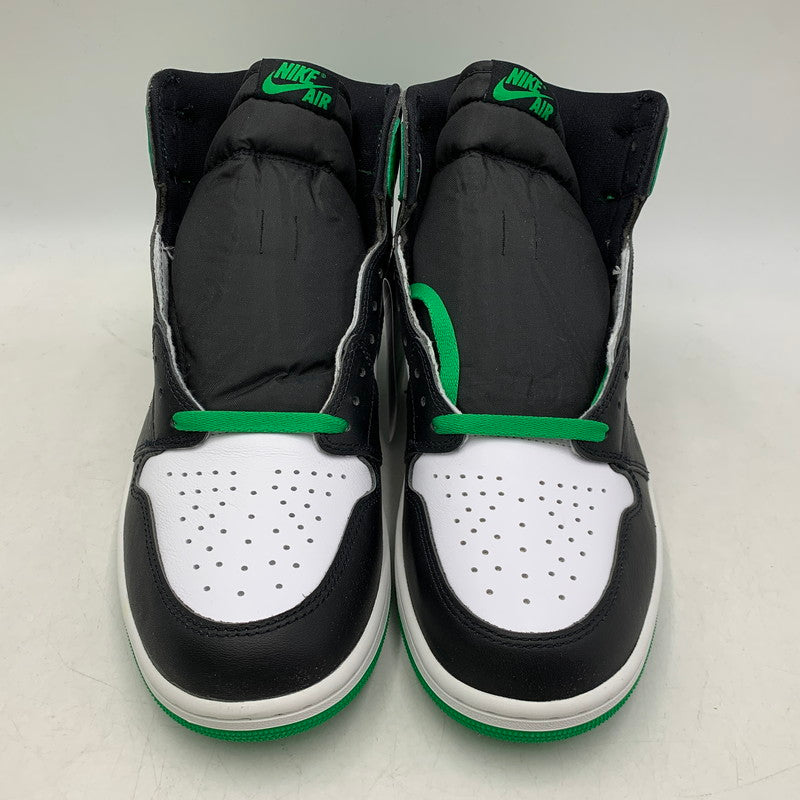 【中古美品】【メンズ】 NIKE ナイキ DZ5485-031 AIR JORDAN エアジョーダン 1 RETRO HIGH OG レトロ ハイ オージー スニーカー シューズ 靴 160-260510-ya-09-izu サイズ：29.5cm カラー：Black / Lucky Green / White 万代Net店