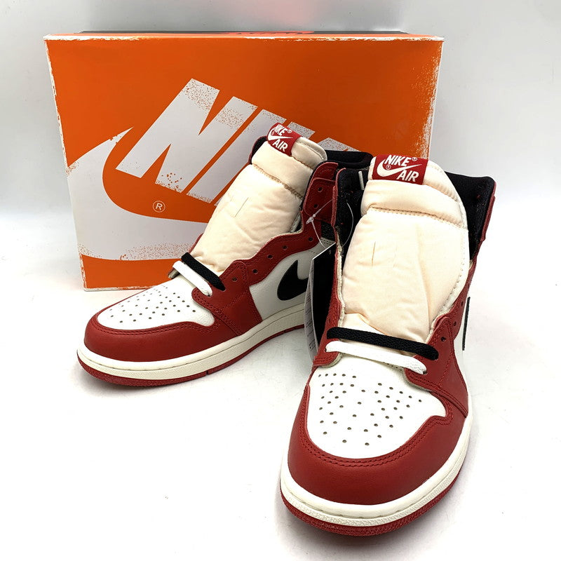 【中古美品】【メンズ】 NIKE ナイキ DZ5485-612 AIR JORDAN エアジョーダン 1 HIGH OG ハイ オージー LOST & FOUND CHICAGO スニーカー シューズ 靴 160-260510-ya-08-izu サイズ：28cm カラー：Varsity Red / Black-Sail / Muslin 万代Net店