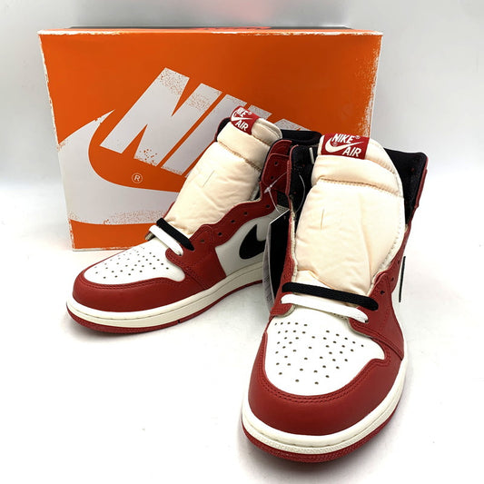 【中古美品】【メンズ】 NIKE ナイキ DZ5485-612 AIR JORDAN エアジョーダン 1 HIGH OG ハイ オージー LOST & FOUND CHICAGO スニーカー シューズ 靴 160-260510-ya-08-izu サイズ：28cm カラー：Varsity Red / Black-Sail / Muslin 万代Net店