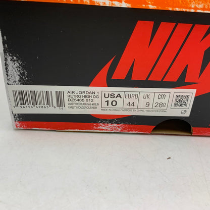 【中古美品】【メンズ】 NIKE ナイキ DZ5485-612 AIR JORDAN エアジョーダン 1 HIGH OG ハイ オージー LOST & FOUND CHICAGO スニーカー シューズ 靴 160-260510-ya-08-izu サイズ：28cm カラー：Varsity Red / Black-Sail / Muslin 万代Net店