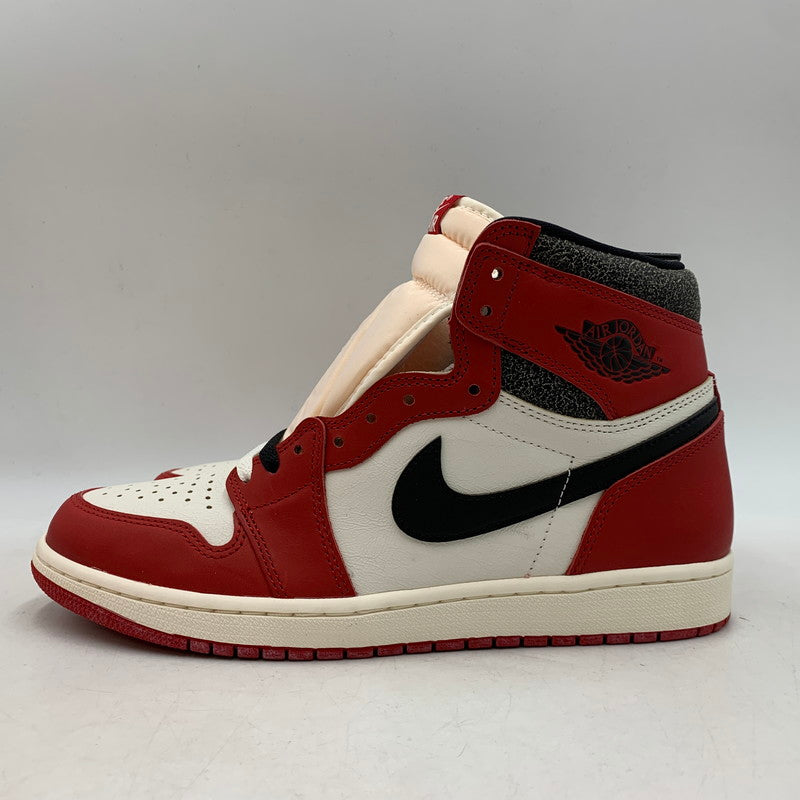 【中古美品】【メンズ】 NIKE ナイキ DZ5485-612 AIR JORDAN エアジョーダン 1 HIGH OG ハイ オージー LOST & FOUND CHICAGO スニーカー シューズ 靴 160-260510-ya-08-izu サイズ：28cm カラー：Varsity Red / Black-Sail / Muslin 万代Net店