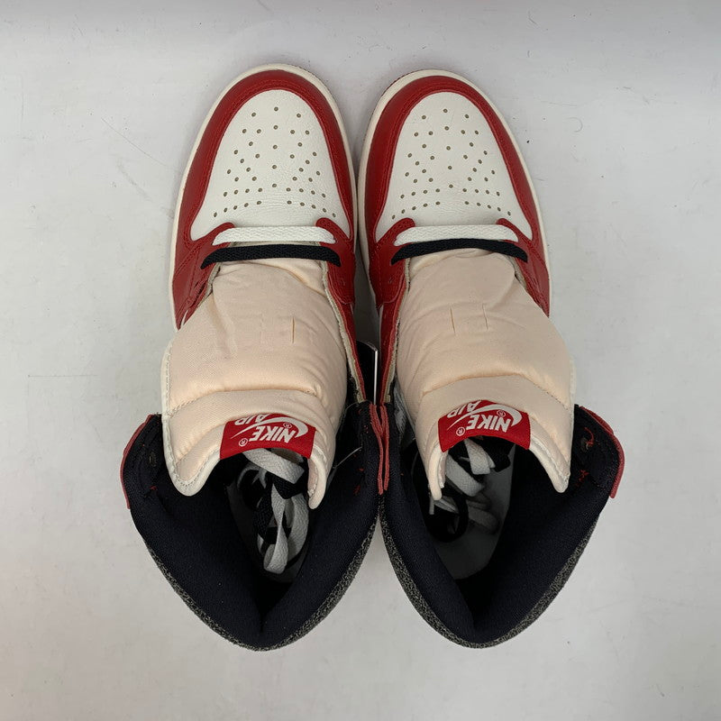【中古美品】【メンズ】 NIKE ナイキ DZ5485-612 AIR JORDAN エアジョーダン 1 HIGH OG ハイ オージー LOST & FOUND CHICAGO スニーカー シューズ 靴 160-260510-ya-08-izu サイズ：28cm カラー：Varsity Red / Black-Sail / Muslin 万代Net店