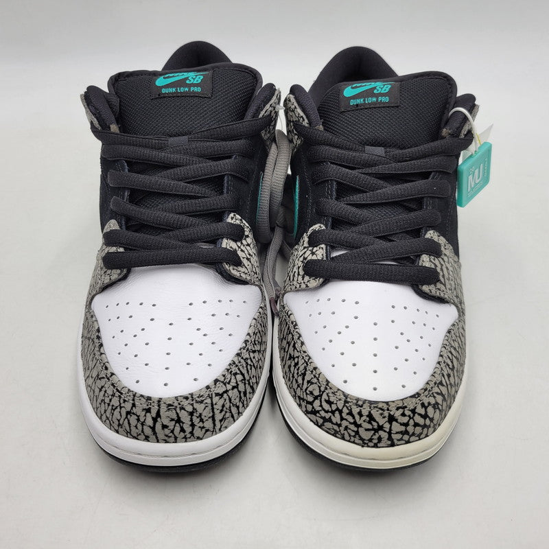 【中古美品】【メンズ】 NIKE SB ナイキエスビー BQ6817-009 DUNK LOW ダンク ロウ スニーカー シューズ 靴 160-260508-ya-10-izu サイズ：29cm カラー：Medium Grey / Black / White / Clear Jade 万代Net店