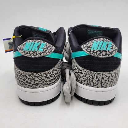 【中古美品】【メンズ】 NIKE SB ナイキエスビー BQ6817-009 DUNK LOW ダンク ロウ スニーカー シューズ 靴 160-260508-ya-10-izu サイズ：29cm カラー：Medium Grey / Black / White / Clear Jade 万代Net店