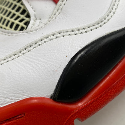 【中古品】【メンズ】 NIKE ナイキ AIR JORDAN 4 RETRO DC7770-160 エア ジョーダン 4 レトロ スニーカー シューズ 靴 160-260511-as-25-izu サイズ：28.5cm カラー：WHITE/FIRE RED-BLACK-TECH GREY 万代Net店