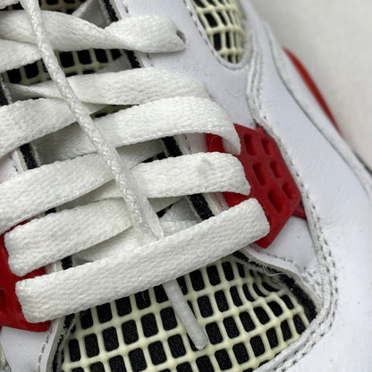 【中古品】【メンズ】 NIKE ナイキ AIR JORDAN 4 RETRO DC7770-160 エア ジョーダン 4 レトロ スニーカー シューズ 靴 160-260511-as-25-izu サイズ：28.5cm カラー：WHITE/FIRE RED-BLACK-TECH GREY 万代Net店