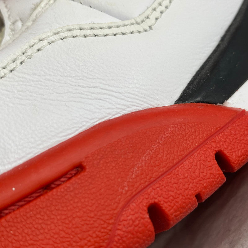 【中古品】【メンズ】 NIKE ナイキ AIR JORDAN 4 RETRO DC7770-160 エア ジョーダン 4 レトロ スニーカー シューズ 靴 160-260511-as-25-izu サイズ：28.5cm カラー：WHITE/FIRE RED-BLACK-TECH GREY 万代Net店