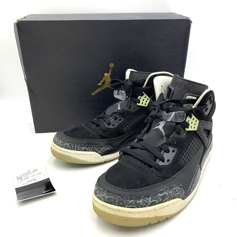 【中古品】【メンズ】 NIKE ナイキ JORDAN SPIZIKE 315371-004 ジョーダン スパイジーク スニーカー シューズ 靴 160-260511-as-04-izu サイズ：29cm カラー：BLACK/COOL GREY-GRY MIST-WHITE 万代Net店
