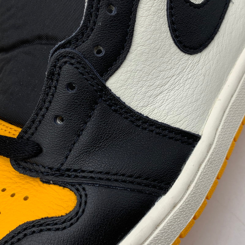 【中古美品】【メンズ】 NIKE ナイキ 555088-711 AIR JORDAN エアジョーダン 1 RETRO HIGH OG レトロ ハイ オージー スニーカー シューズ 靴 160-260510-ya-10-izu サイズ：28.5cm カラー：TAXI/BLACK-SAIL 万代Net店
