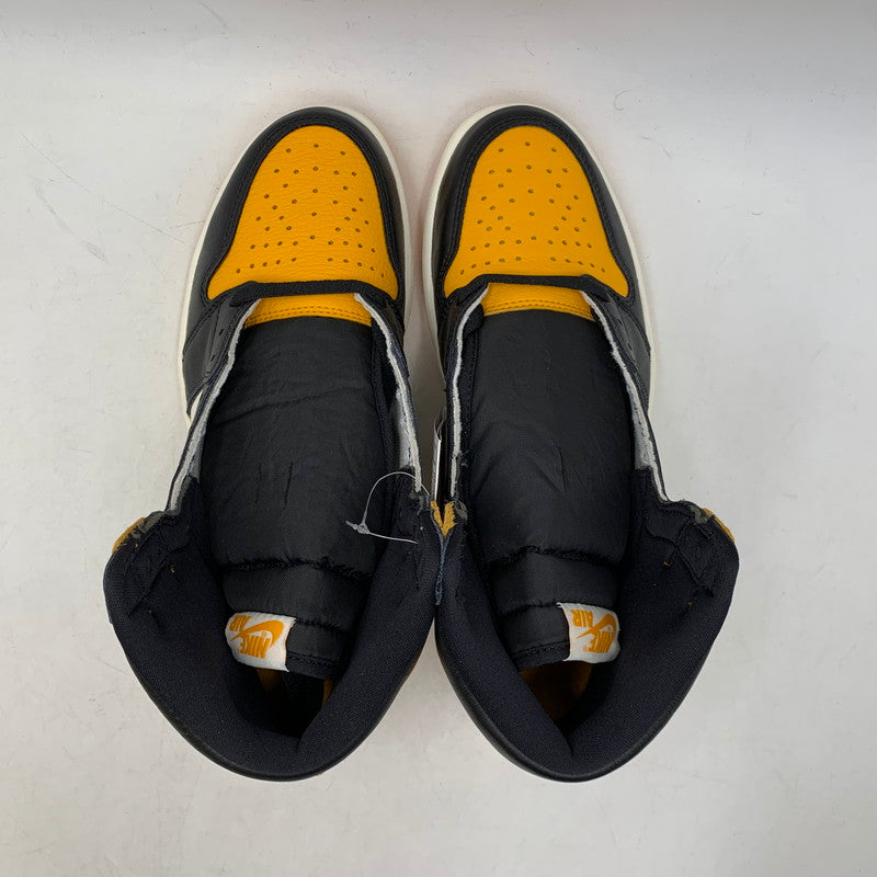 【中古美品】【メンズ】 NIKE ナイキ 555088-711 AIR JORDAN エアジョーダン 1 RETRO HIGH OG レトロ ハイ オージー スニーカー シューズ 靴 160-260510-ya-10-izu サイズ：28.5cm カラー：TAXI/BLACK-SAIL 万代Net店