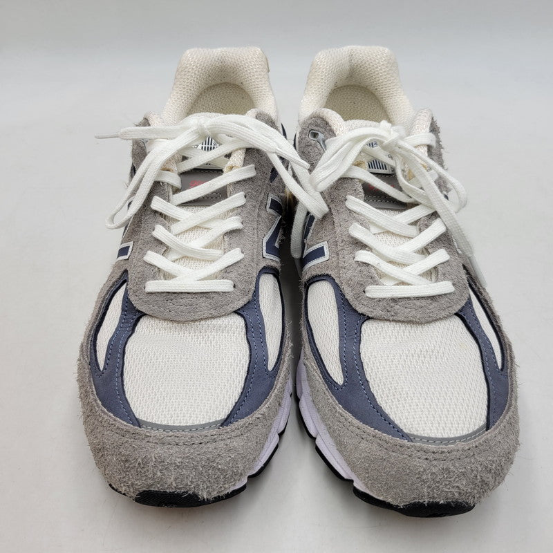 【中古品】【メンズ】 NEW BALANCE ニューバランス U990TA4 990V4 スニーカー 靴 162-260508-kh-09-izu サイズ：28.5 カラー：グレー 万代Net店