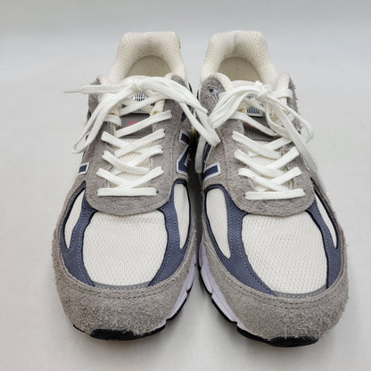 【中古品】【メンズ】 NEW BALANCE ニューバランス U990TA4 990V4 スニーカー 靴 162-260508-kh-09-izu サイズ：28.5 カラー：グレー 万代Net店