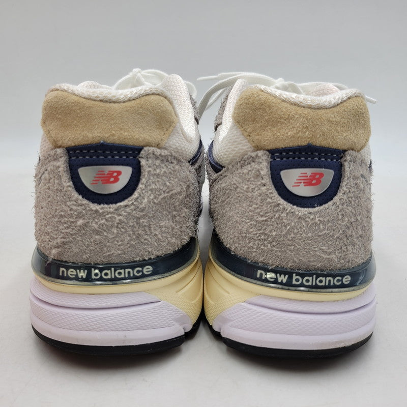 【中古品】【メンズ】 NEW BALANCE ニューバランス U990TA4 990V4 スニーカー 靴 162-260508-kh-09-izu サイズ：28.5 カラー：グレー 万代Net店