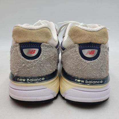 【中古品】【メンズ】 NEW BALANCE ニューバランス U990TA4 990V4 スニーカー 靴 162-260508-kh-09-izu サイズ：28.5 カラー：グレー 万代Net店