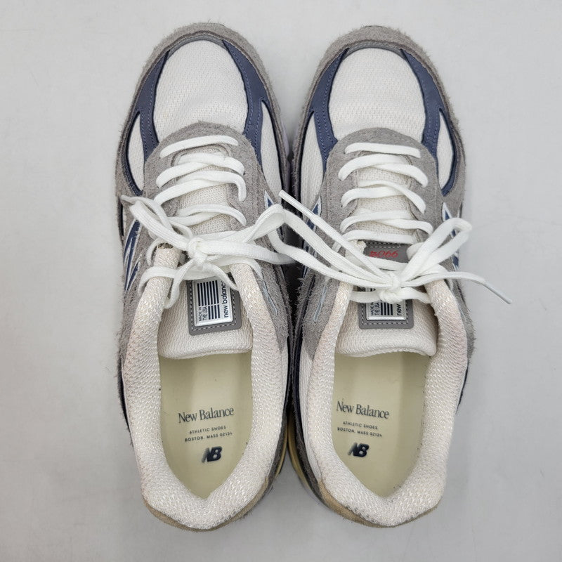 【中古品】【メンズ】 NEW BALANCE ニューバランス U990TA4 990V4 スニーカー 靴 162-260508-kh-09-izu サイズ：28.5 カラー：グレー 万代Net店