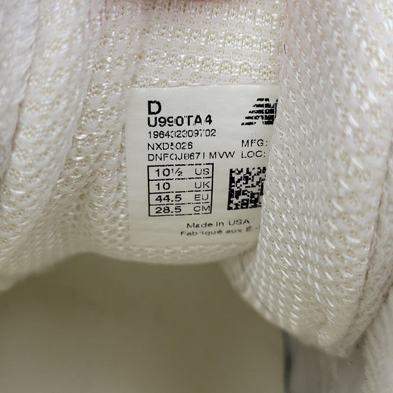 【中古品】【メンズ】 NEW BALANCE ニューバランス U990TA4 990V4 スニーカー 靴 162-260508-kh-09-izu サイズ：28.5 カラー：グレー 万代Net店