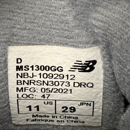【中古品】【メンズ】 NEW BALANCE ニューバランス MS1300GG MS1300GG スニーカー シューズ 靴 162-260521-ya-05-izu サイズ：29cm カラー：GRAY 万代Net店