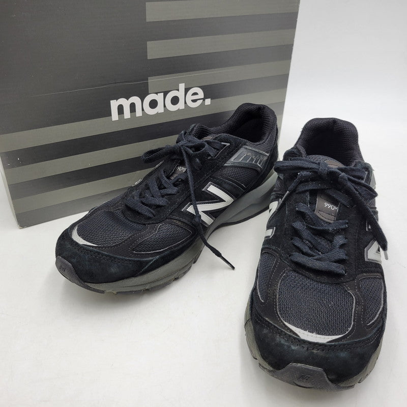 【中古品】【メンズ】 NEW BALANCE ニューバランス M990BK5 スニーカー 靴 162-260508-kh-06-izu サイズ：27.5 カラー：ブラック 万代Net店